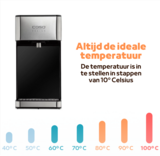 CASO HW 600 heetwaterdispenser 2.7 liter