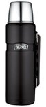 Thermos King Matzwart thermosfles 1.2 liter Thermos King Matzwart thermosfles 1.2 liter