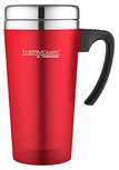Thermos Soft Touch Red thermosbeker 0.425 liter Thermos Soft Touch Red thermosbeker 0.425 liter