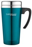 Thermos Soft Touch Turquoise thermosbeker 0.425 liter Thermos Soft Touch Turquoise thermosbeker 0.425 liter