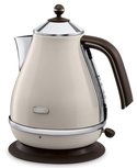 DeLonghi Icona Vintage beige waterkoker 2000W DeLonghi Icona Vintage beige waterkoker 2000W
